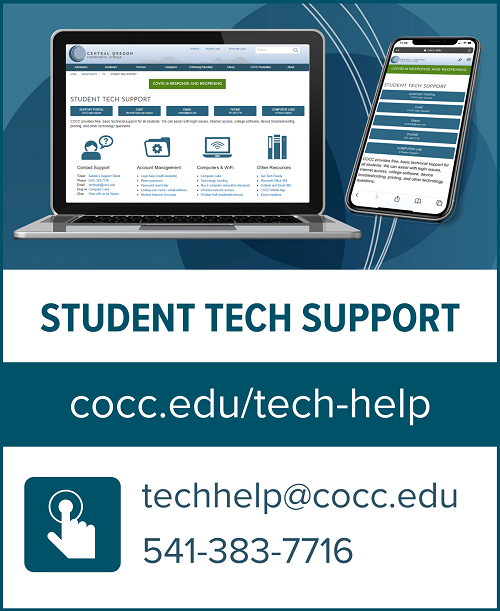 Student Helpdesk line 541-383-7716