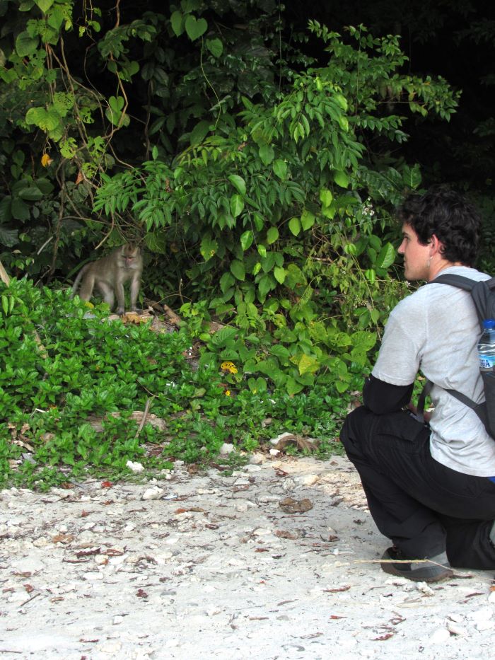 Student Engaged in Field Study Student Engaged in Field Study